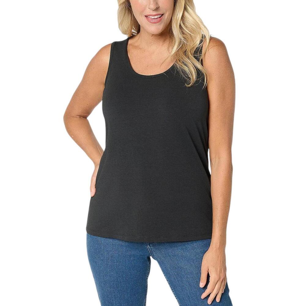 Ree by The Pioneer Woman Essentials Knit Tank Top Black - Regular